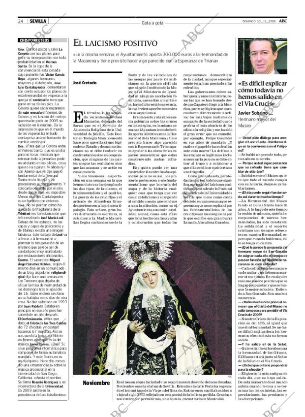 ABC SEVILLA 30-11-2008 página 24