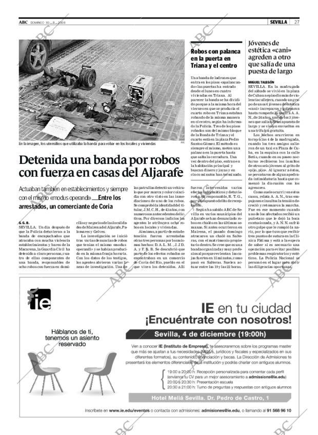ABC SEVILLA 30-11-2008 página 27