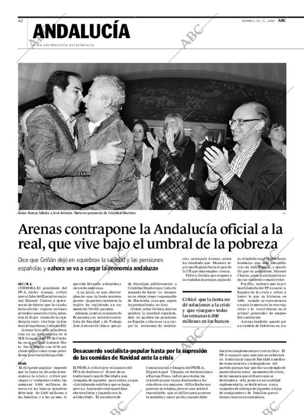 ABC SEVILLA 30-11-2008 página 42