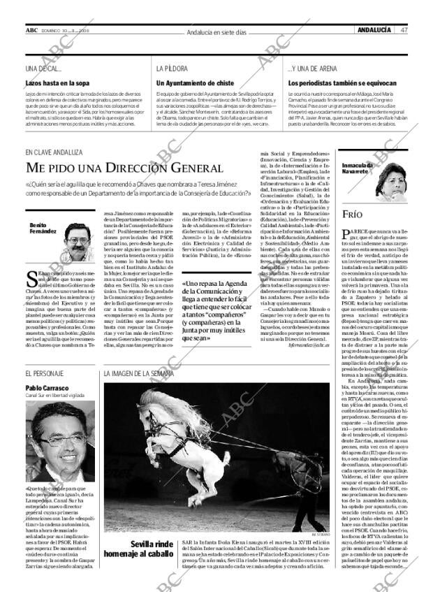 ABC SEVILLA 30-11-2008 página 47