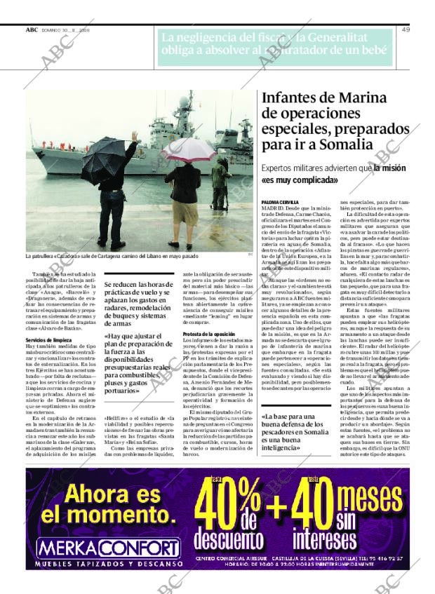 ABC SEVILLA 30-11-2008 página 49
