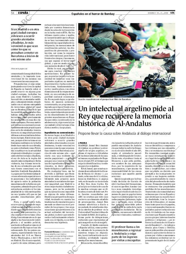 ABC SEVILLA 30-11-2008 página 54