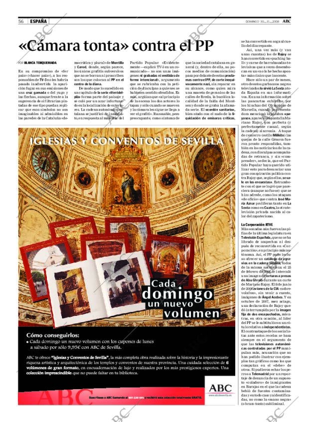 ABC SEVILLA 30-11-2008 página 56