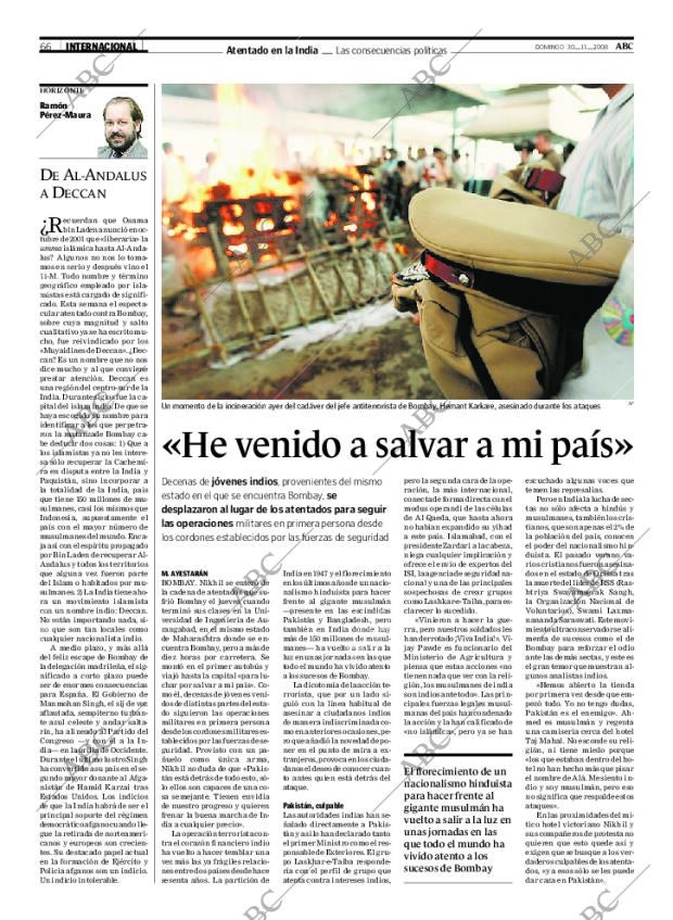 ABC SEVILLA 30-11-2008 página 66