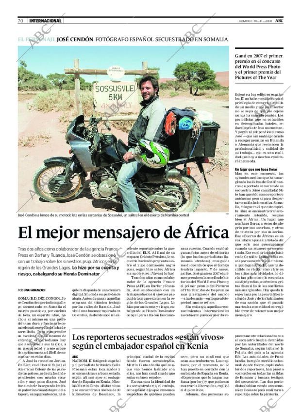ABC SEVILLA 30-11-2008 página 70