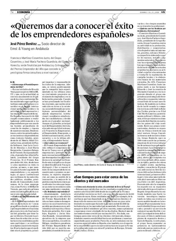 ABC SEVILLA 30-11-2008 página 74