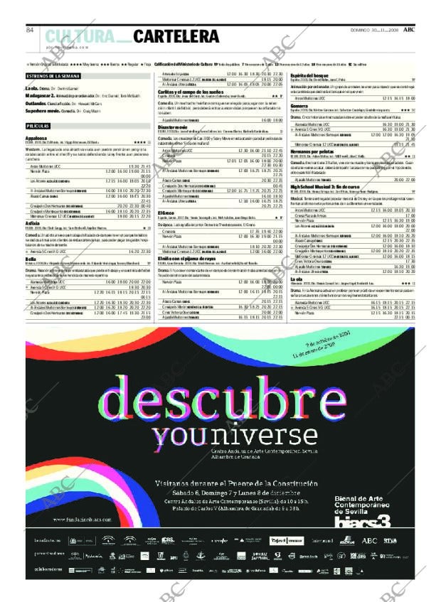 ABC SEVILLA 30-11-2008 página 84