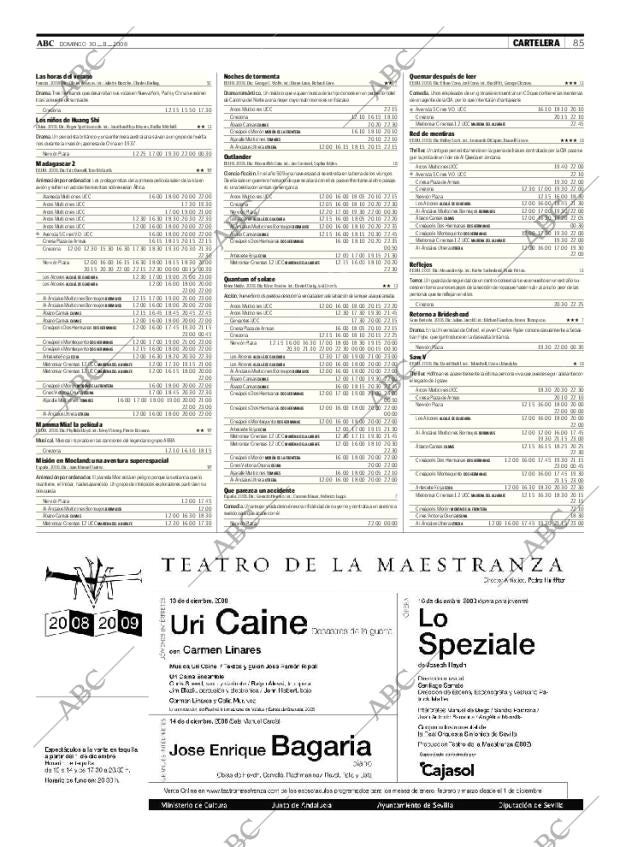 ABC SEVILLA 30-11-2008 página 85