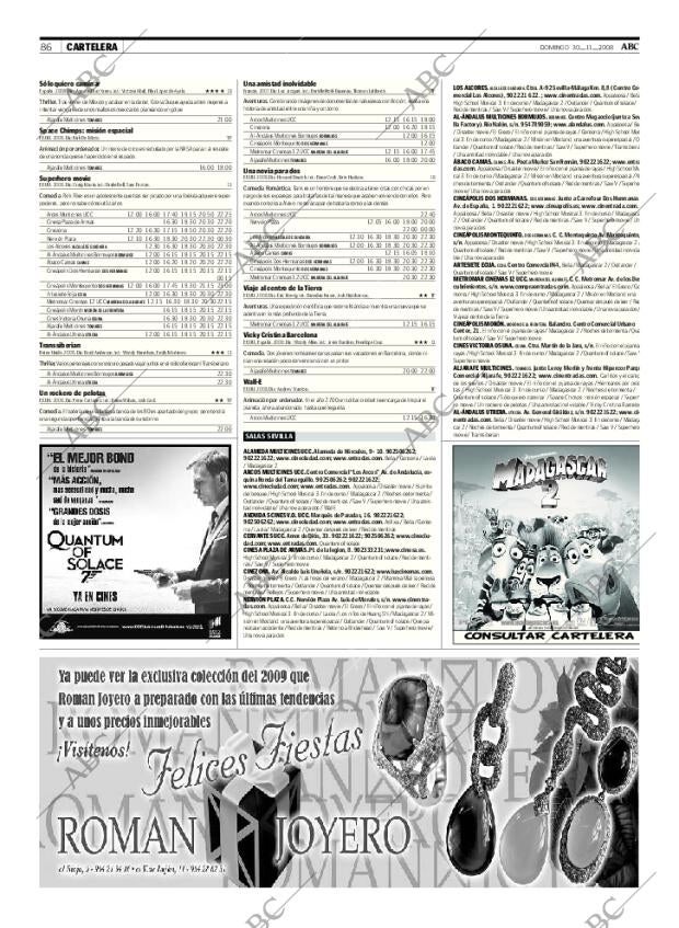 ABC SEVILLA 30-11-2008 página 86