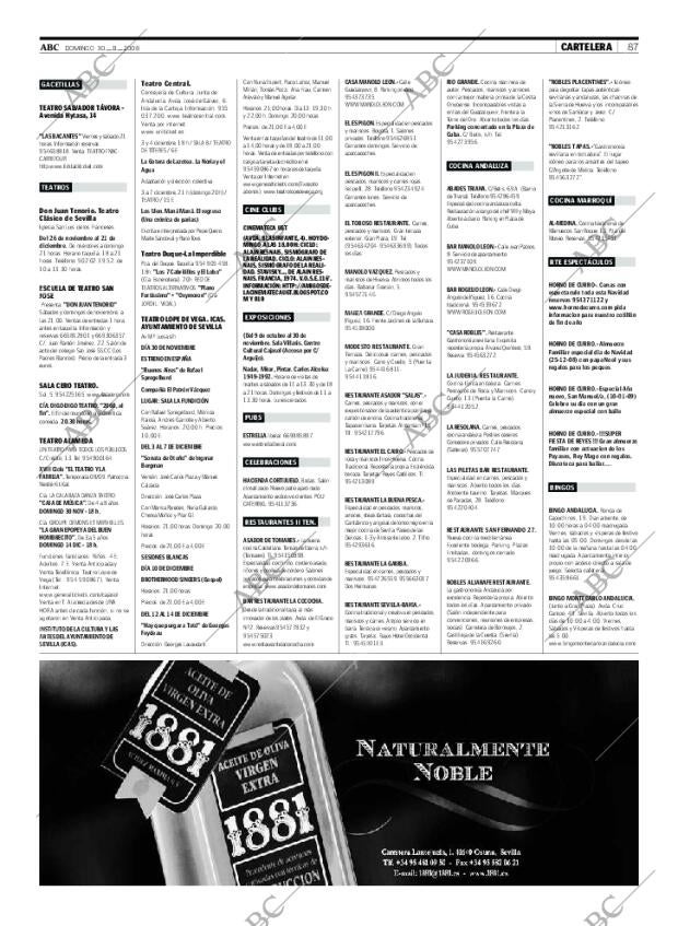 ABC SEVILLA 30-11-2008 página 87