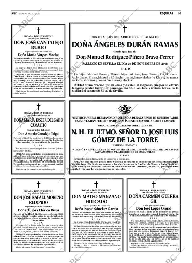 ABC SEVILLA 30-11-2008 página 91