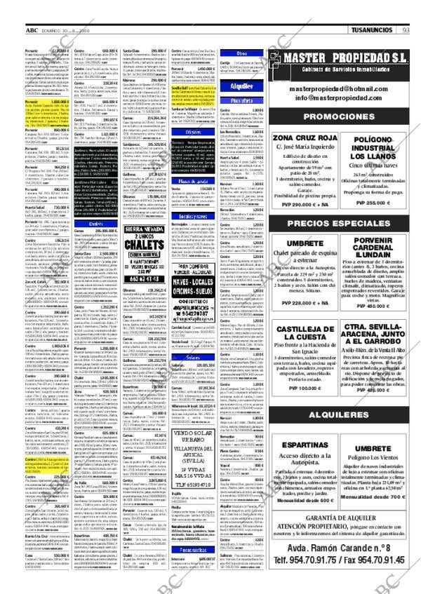 ABC SEVILLA 30-11-2008 página 93