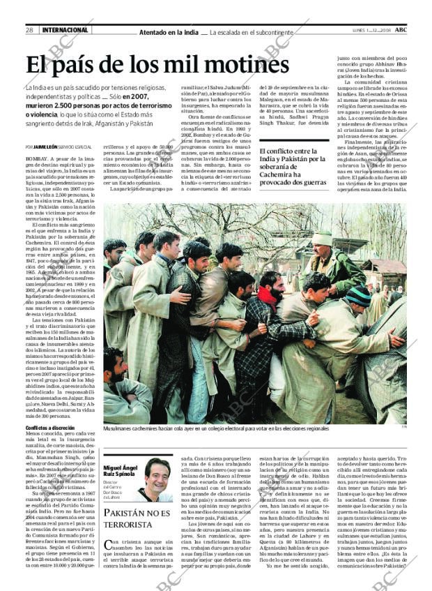 ABC MADRID 01-12-2008 página 28