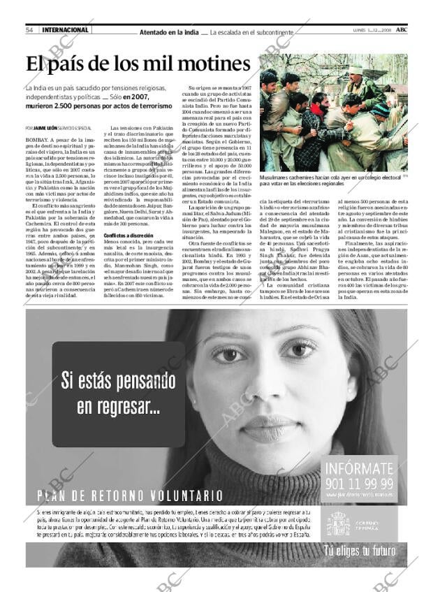 ABC SEVILLA 01-12-2008 página 54