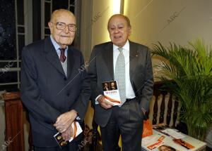 Els Presidents Pujol I barrera Conversen Amb Salvador Clot"