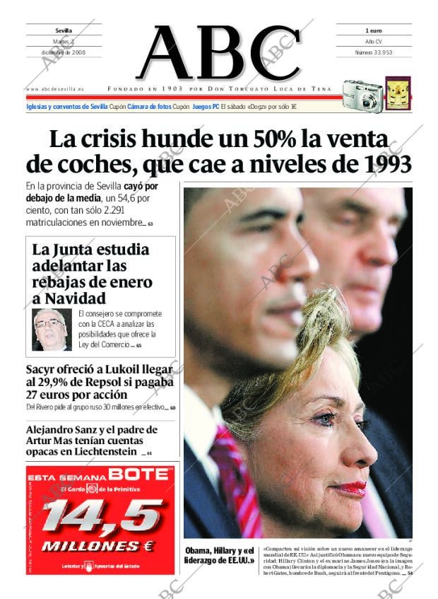 ABC SEVILLA 02-12-2008 página 1