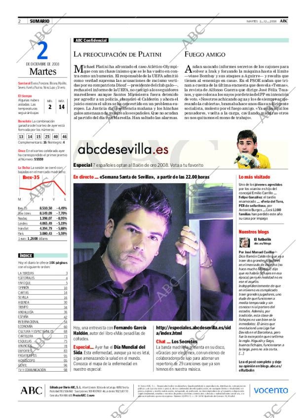 ABC SEVILLA 02-12-2008 página 2
