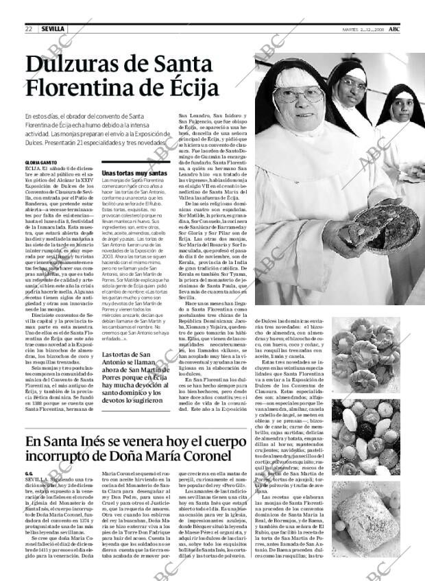 ABC SEVILLA 02-12-2008 página 22