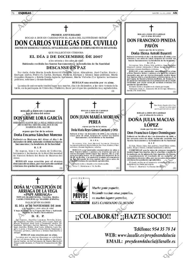 ABC SEVILLA 02-12-2008 página 76