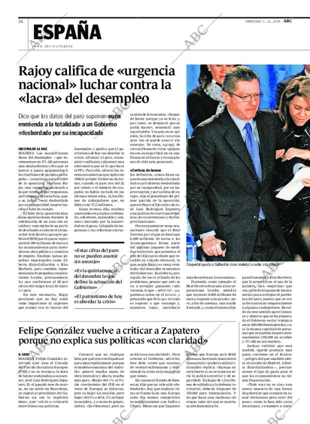 ABC MADRID 03-12-2008 página 14