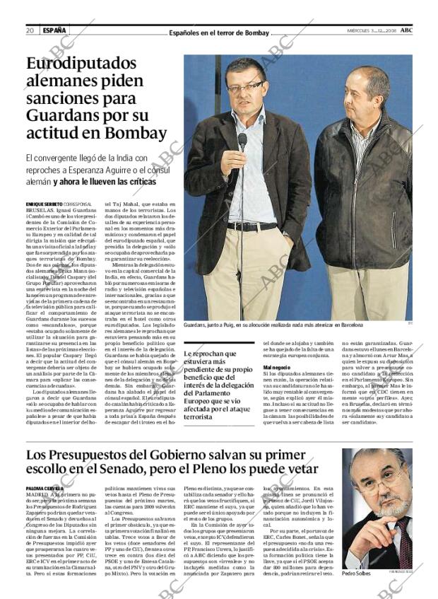 ABC MADRID 03-12-2008 página 20