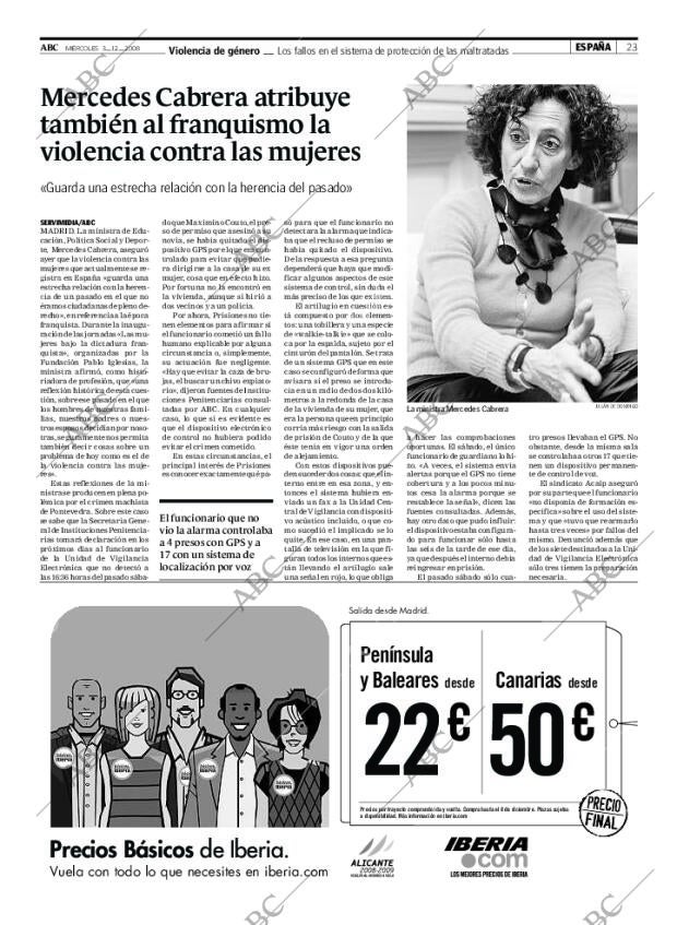 ABC MADRID 03-12-2008 página 23