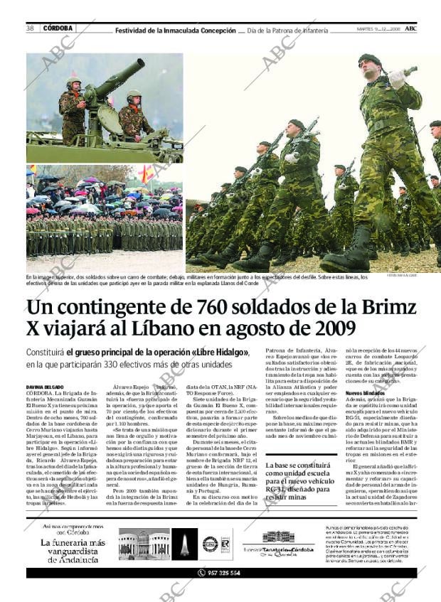 ABC CORDOBA 09-12-2008 página 38