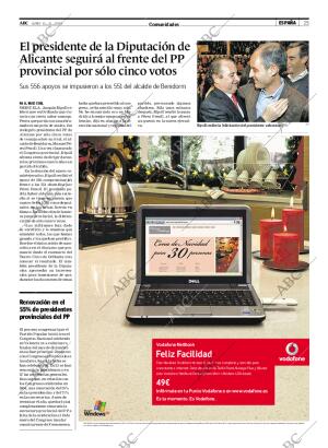 ABC MADRID 15-12-2008 página 25