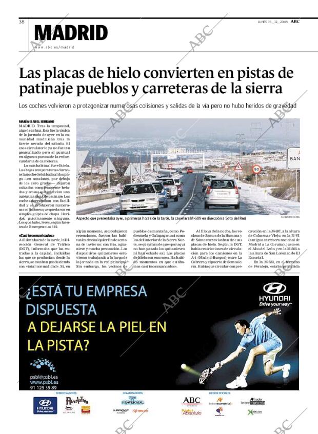 ABC MADRID 15-12-2008 página 38