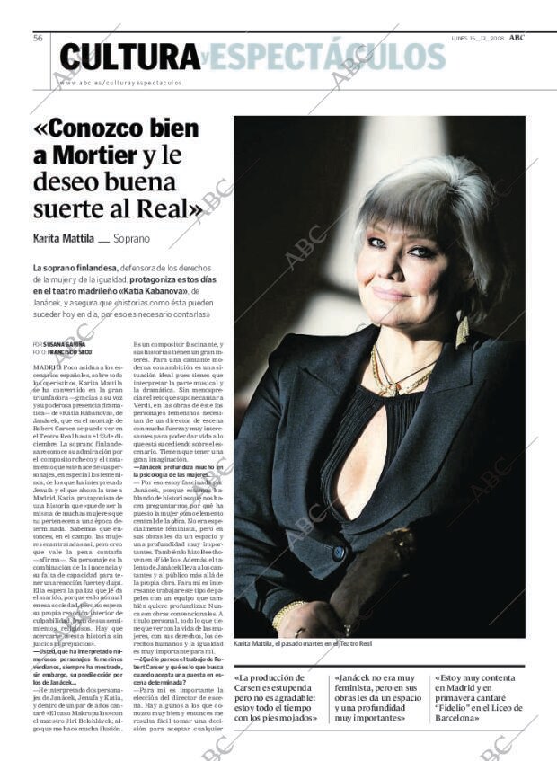 ABC MADRID 15-12-2008 página 56