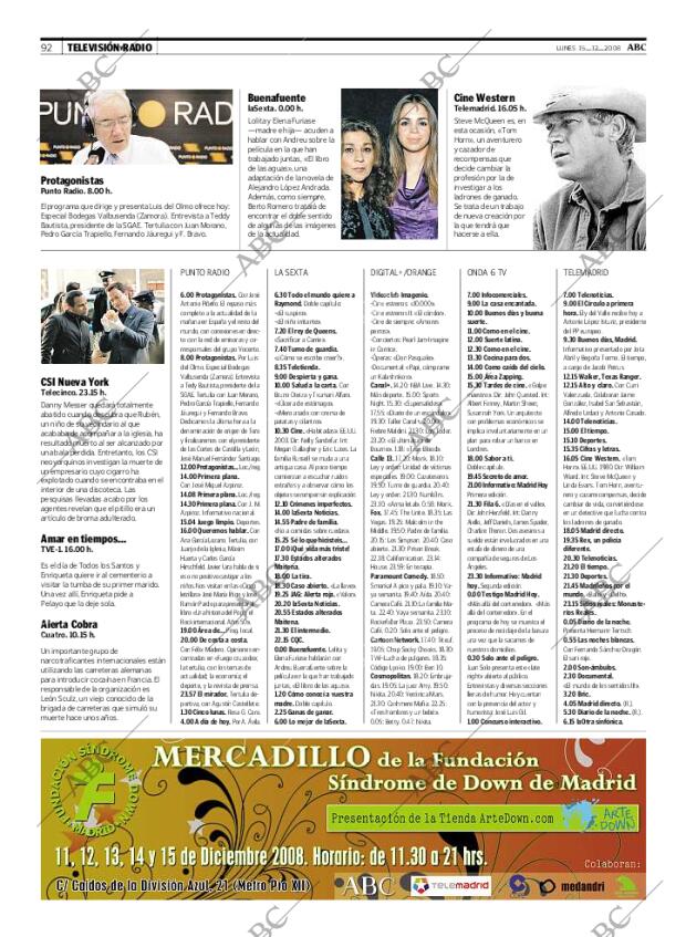 ABC MADRID 15-12-2008 página 92