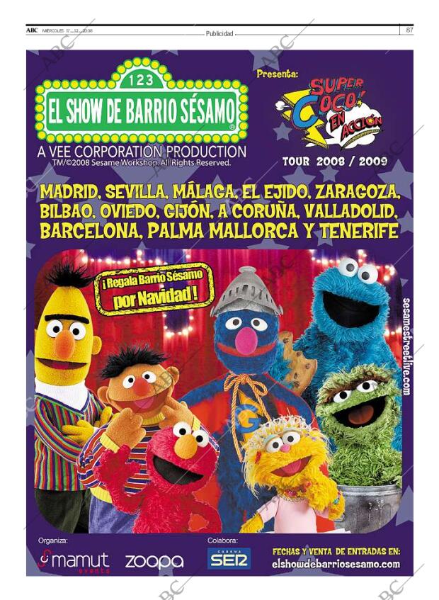 ABC MADRID 17-12-2008 página 87