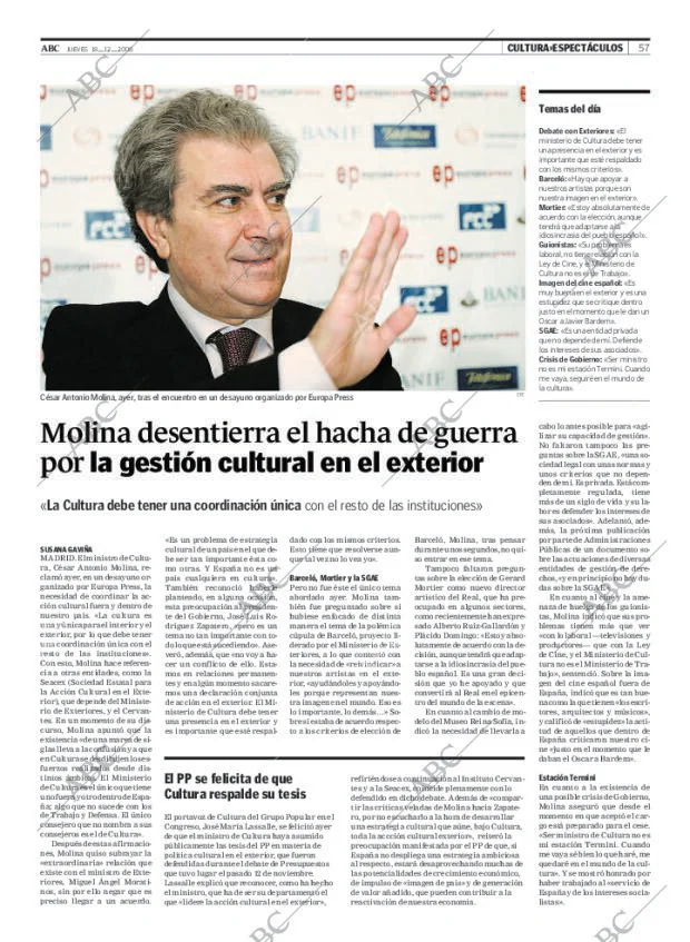 ABC MADRID 18-12-2008 página 57
