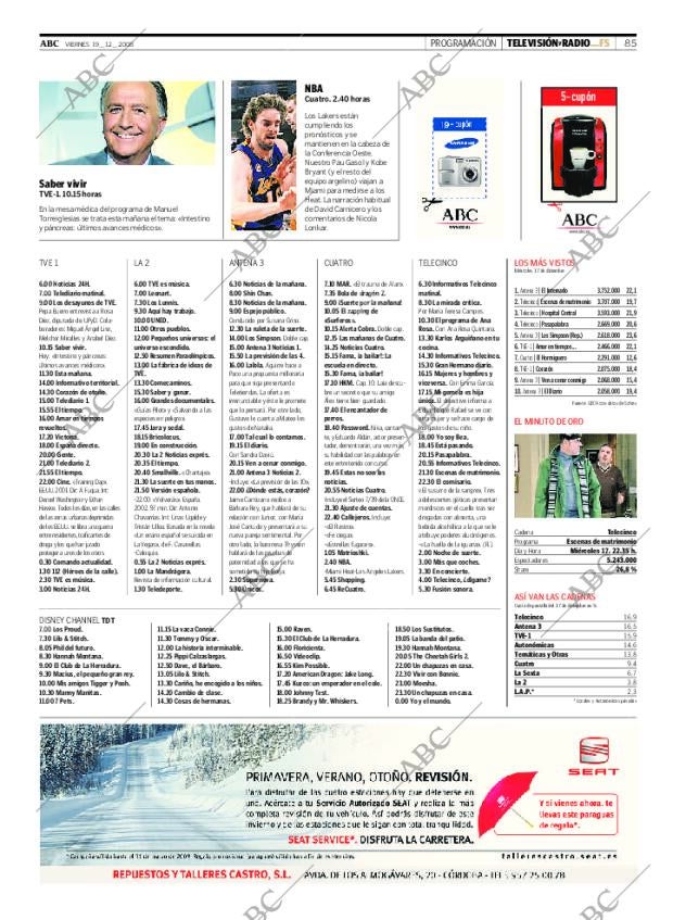 ABC CORDOBA 19-12-2008 página 85