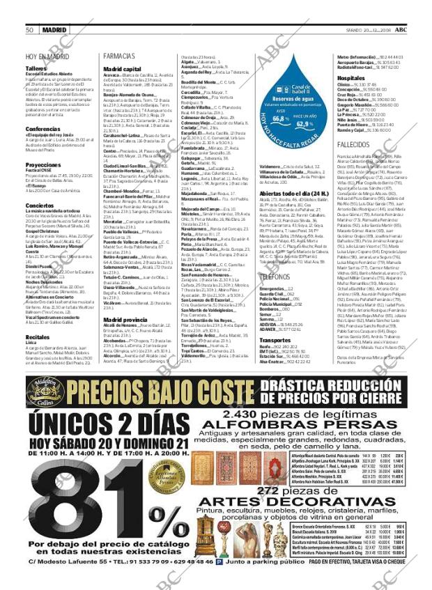 ABC MADRID 20-12-2008 página 50