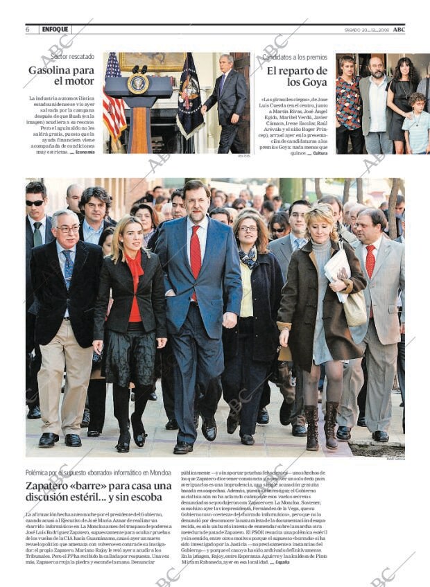 ABC MADRID 20-12-2008 página 6