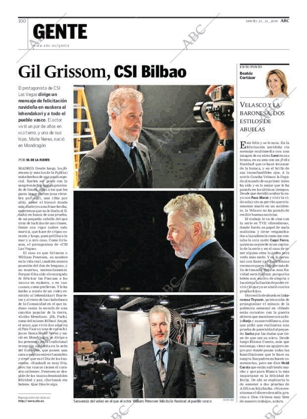 ABC MADRID 23-12-2008 página 104