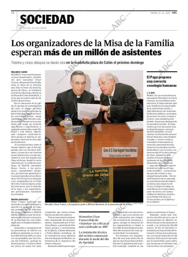 ABC MADRID 23-12-2008 página 78