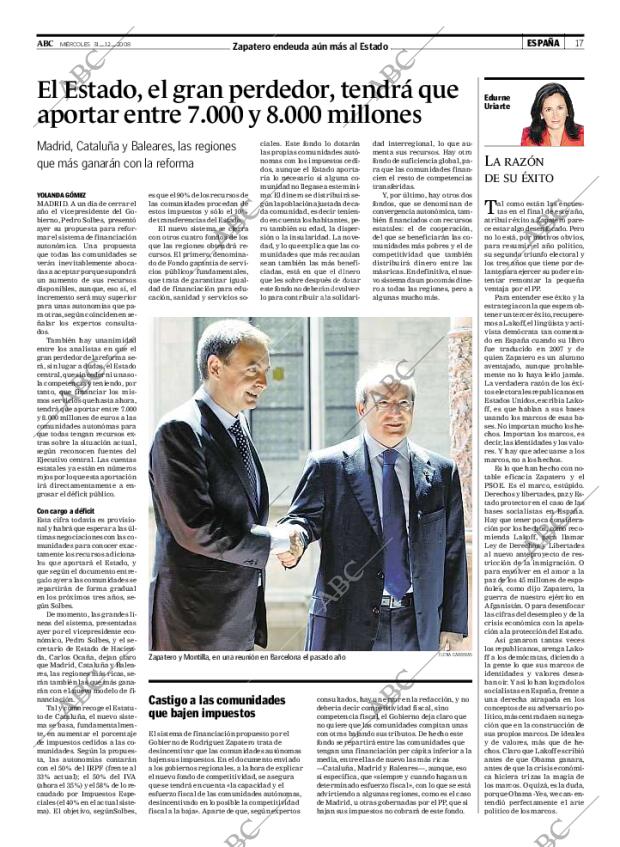 ABC MADRID 31-12-2008 página 17