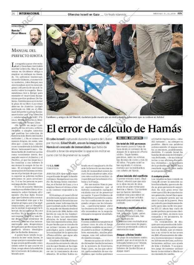 ABC MADRID 31-12-2008 página 26