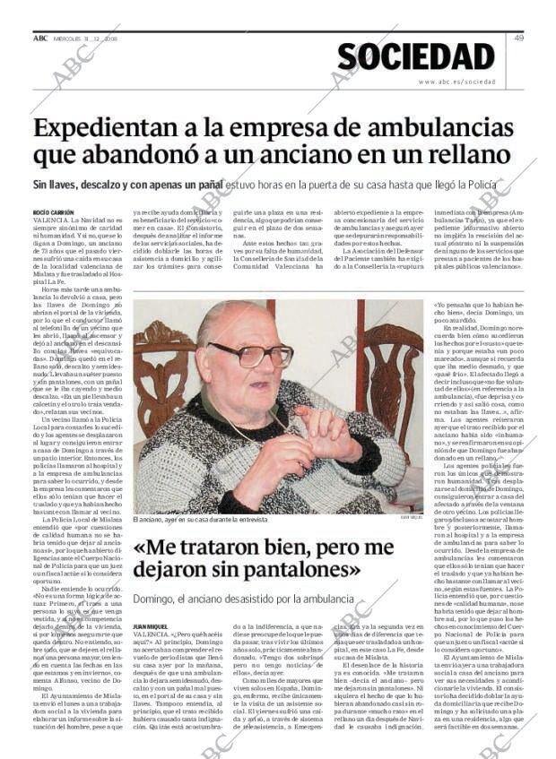 ABC MADRID 31-12-2008 página 49