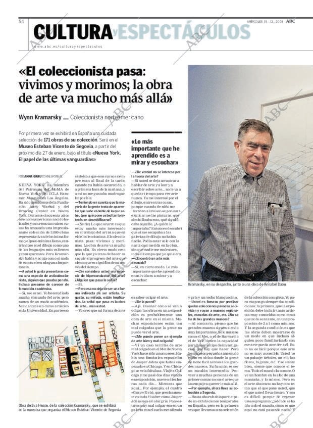 ABC MADRID 31-12-2008 página 54