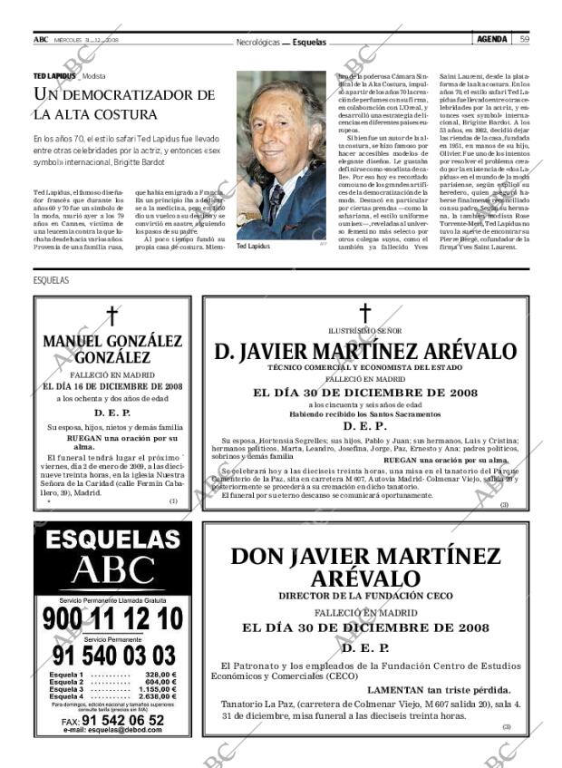 ABC MADRID 31-12-2008 página 59