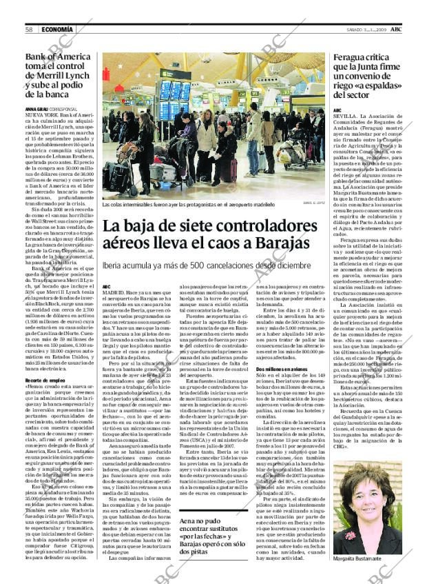 ABC SEVILLA 03-01-2009 página 58