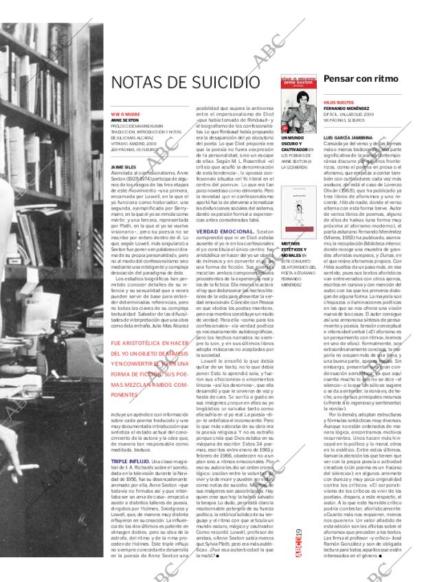 CULTURAL MADRID 03-01-2009 página 19