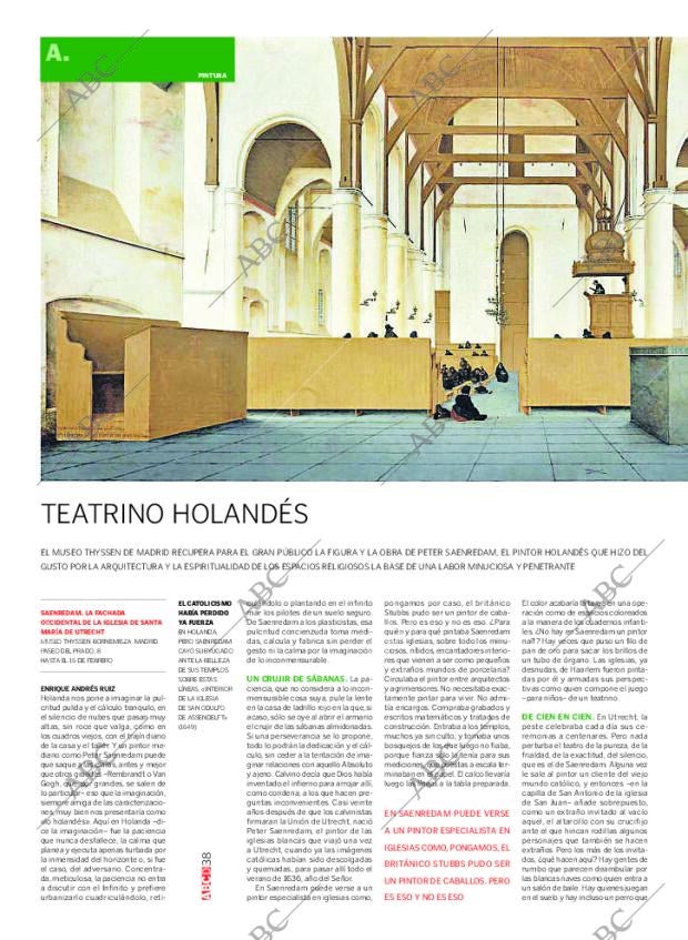 CULTURAL MADRID 03-01-2009 página 38