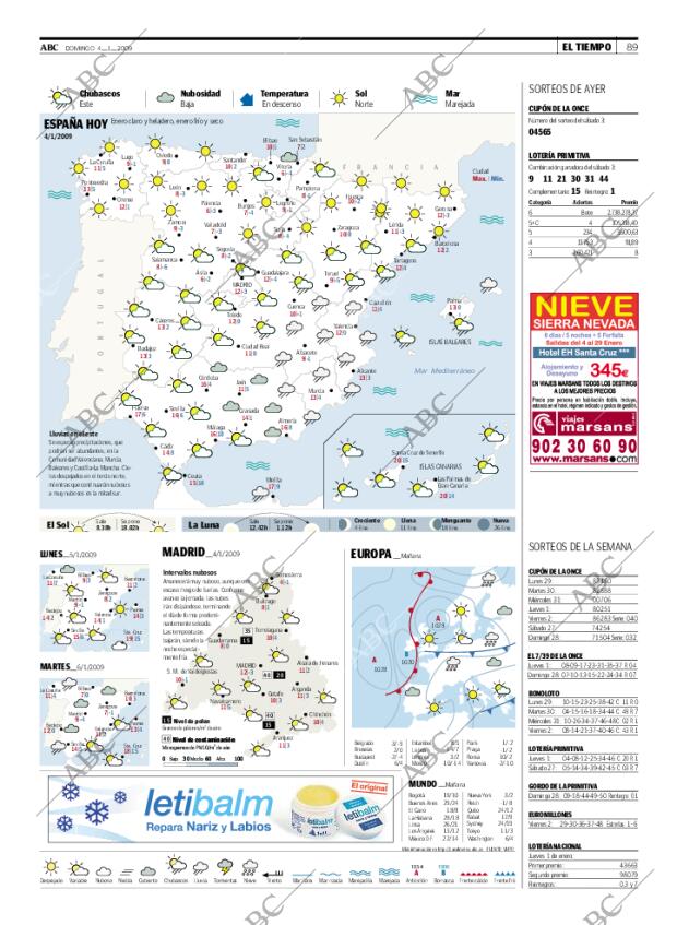 ABC MADRID 04-01-2009 página 89