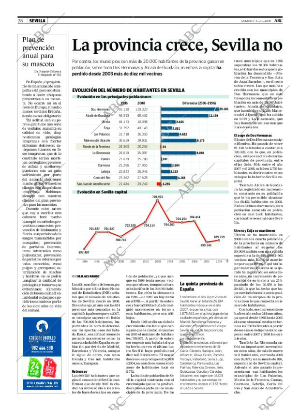 ABC SEVILLA 04-01-2009 página 28
