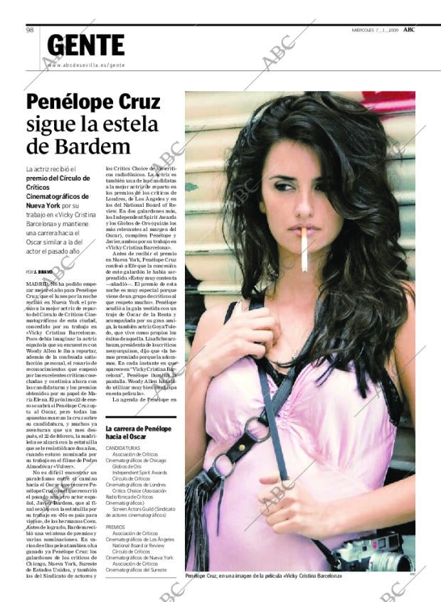 ABC SEVILLA 07-01-2009 página 98
