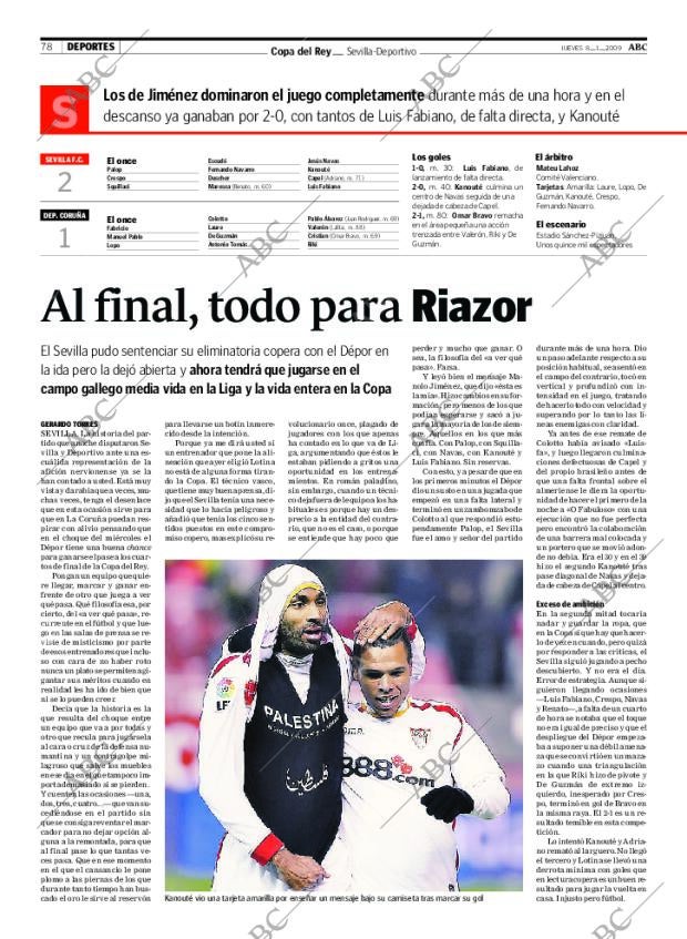 ABC SEVILLA 08-01-2009 página 78